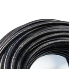 double locked corrugated pvc coated gi flexible electrical conduit pipe RoHs CE