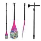Hangzhou Warehouse 100% Carbon Fiber Water Sports Surfing Adjustable Stand Up Board Paddle