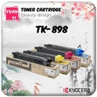 High quality color Toner cartridge TK-898 Cyan Magenta Yellow 200g for compatible Kyocera FS-C8020 8025 8520 8525