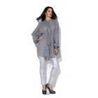 Pretty steps 2019 grey womens lightweight cotton linen long sleeves tunic shirts