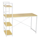 Computer Desk Office Working Table with bookshelf for writing