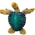 Wholesale Resin Indoor Decor Animal Sea Turtle sculpture, Small size polyresin animal Sea Turtle figurine