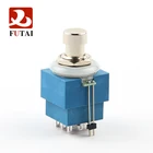 Guitar Pedal Use Led Single Color 9Pin LatchingFoot Switch