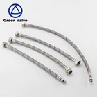 Green Guten- Top braided high pressure gas hose stainless steel plumbing flexible hose