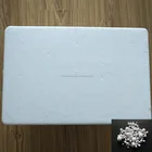 polystyrene foam box of insulation used for egg container