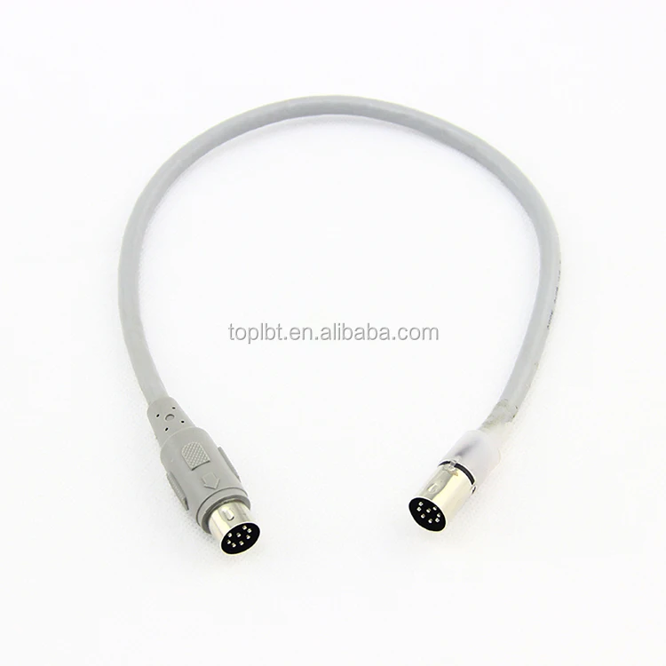 2019 New Din 9 Pin Mini Din Male to Male 9pin Female Plug Cable - ANKUX.COM