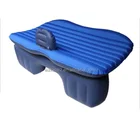 Home Furniture Mattress Blue Car Travel Inflatable Mattress Air Cushion Backseat Rest Bed with Pillow Pump