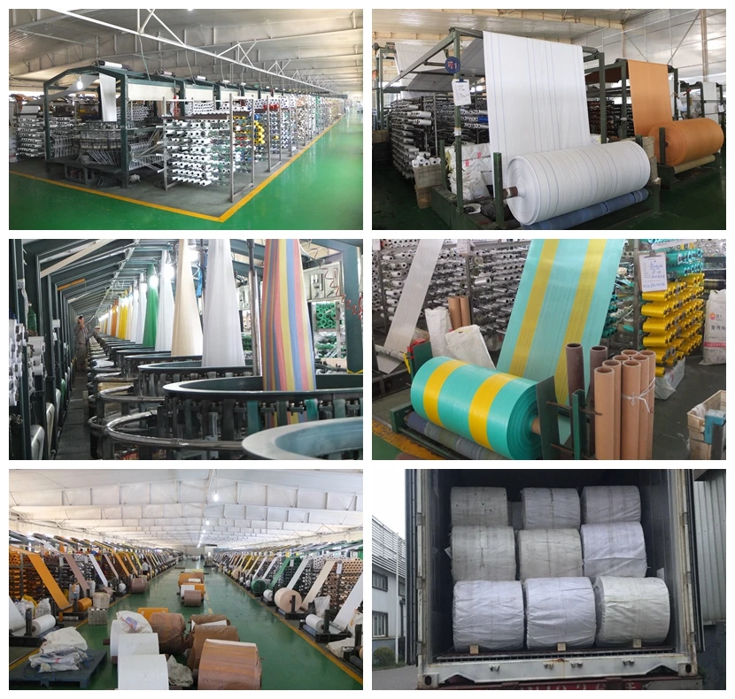 pp woven fabric roll