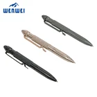 Factory Wholesale Outdoor Military tactical pen with Survival gear and Tungsten Tip for Window Glass Broken
