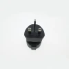 British standard BS1363 to german-french-european standard 16A250V Hong Kong Singapore Singapore to South Korea Russia Vietnam