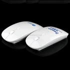 super slim branded mouse with 2.4g wireless usb nano receiver