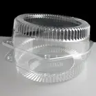 clear PET plastic box for cake new material transparent plastic container for sales