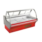 Integral meat & deli display refrigeration delicatessen display refrigerator kitchen equipment for sale