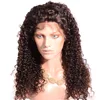 130% density malaysian Cuticle aligned hair kinky curly 360 lace frontal wigs online shopping women wigs alibaba best sellers