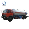 9.66 ton 23000 liters 6*4 lpg road tanker, lpg transportation trucks for sale