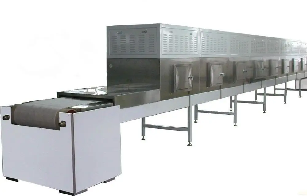 3kw-100kw Cerium Hydroxide Dehydrator Chemical Powder Drying Machine Continuous Microwave Conveyor Dryer Dehydration Machine WKS
