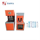 Semi Automatic Pet Blow Molding Machine Making Plastic 1 Liter Drinking Water Bottle
