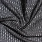 Knit spandex warp jacquard mesh fabric for brassiere and garment