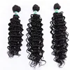Hot Selling 16" 18" 20" 3pcs/set Heat Resistant Good Quality Soft Synthetic Deep Wave Hair Extensions for Afro Women