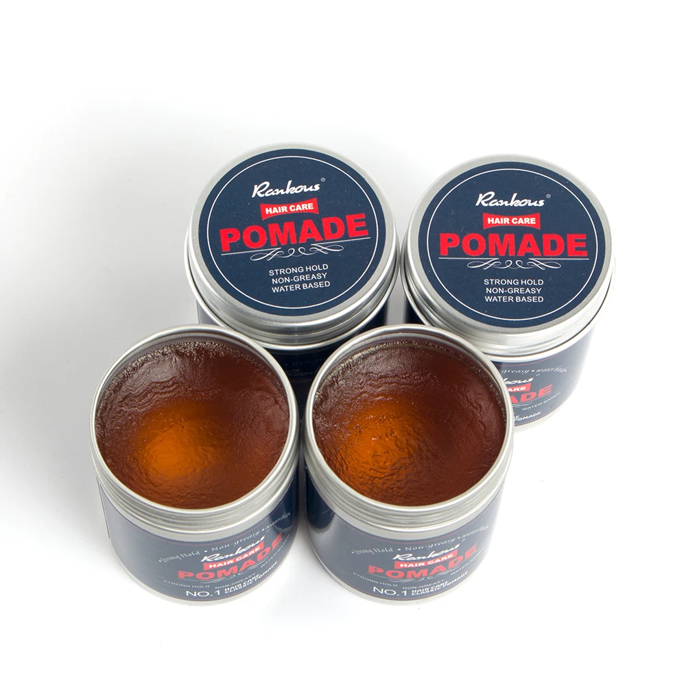 Fashion Plastic Jar Container For Pomade Water Based Private Label