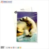 Custom 3D Lenticular Greeting Card 3D Lenticular PET Postcard with PP Bag