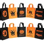 Promotional Top Quality Wholesale customized non woven fabric Halloween tote bags