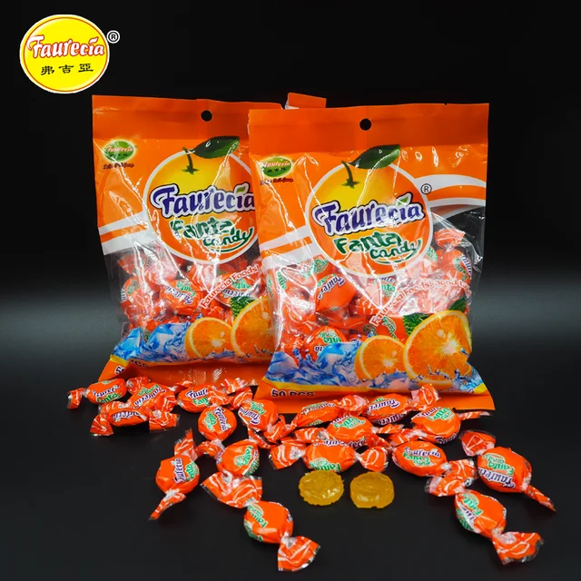 orange fruit candy