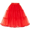 BP Women Red vintage Crinoline Petticoat Underskirt for vintage retro dresses BP000177-3