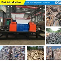Large Feed Rubber Crusher Machine Tire