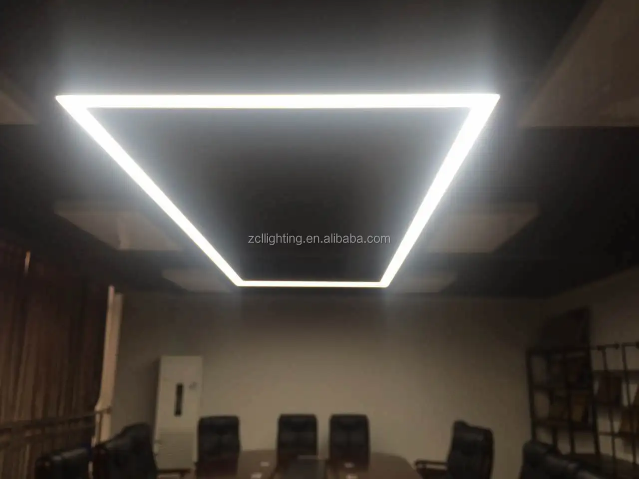 ready to ship 1200 2400 3600mm aluminum suspended led pendant linear lighting up and down led suspended light.JPG