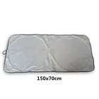 Auto Accessories OEM Polyester Tyvek Aluminium Foldable Car Sunshade for Front Window