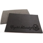 Custom leather tag, pu leather jeans label