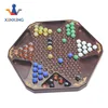 New arrival Hexagon wooden checkers on sale