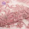 /product-detail/new-arrival-elegant-eco-friendly-mesh-pink-ribbon-beaded-french-lace-fabric-embroidery-60799084540.html