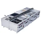 Full Set Hotel Restaurant Buffet Commercial Kitchen Equipment for sale