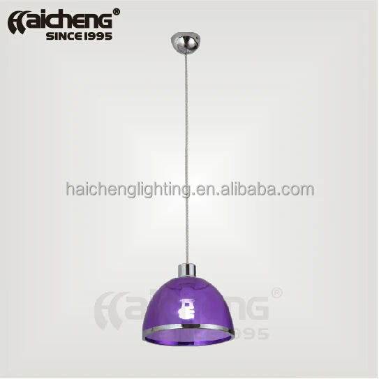 purple light fixture