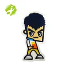 Factory made decoration 2D kids soft pvc refrigerator magnet for fridge