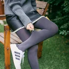 Polyester socks wholesale black pantyhose women socks