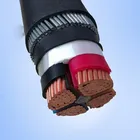 XLPE insulated PVC sheath steel wire armored 4 core 120mm2 power cable