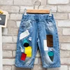 Fashion autumn children baby jeans wholesale pants boy girl supplier