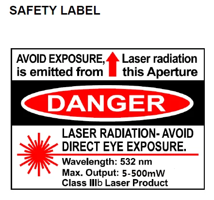 safety label-Class IIIb.png