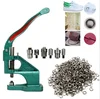 Manual Hand Press Machines for eyelets Prong Snap Jeans Button Hole Punching Machine
