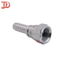 Carbon steel 90 degree 0 degree Metric Female 74 Degree Cone Seat Swivel hydraulic Joint Fittings 26711 26791