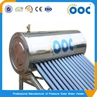 Solar geysers energy systems compact pressurized vacuum tube heat pipe solar water heater