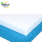 White Skylight Roofing Greenhouse Hollow Polycarbonate Sheet