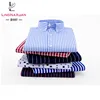 2019 Wholesale summer new design button collar popular striped cotton tops long sleeve mens shirts