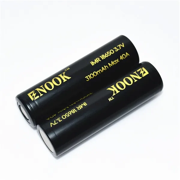 高ドレイン高品質オリジナルrechargeble enook 18650バッテリー3100 mah 40aリチウムイオン電池用の蒸気を吸う改造電動バイク仕入れ・メーカー・工場