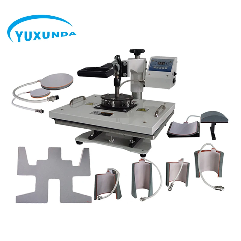 8 In 1 Sublimation Combo Transfer Heat Press 8 In 1 Sublimation