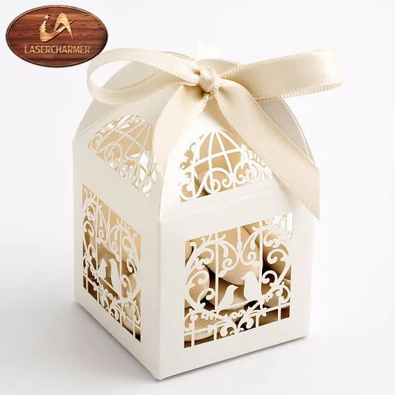 bride and groom candy box with embellishment,wedding favor case