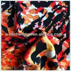 100%silk Double Jersey Fabric With Ladies T-shirt Print Design